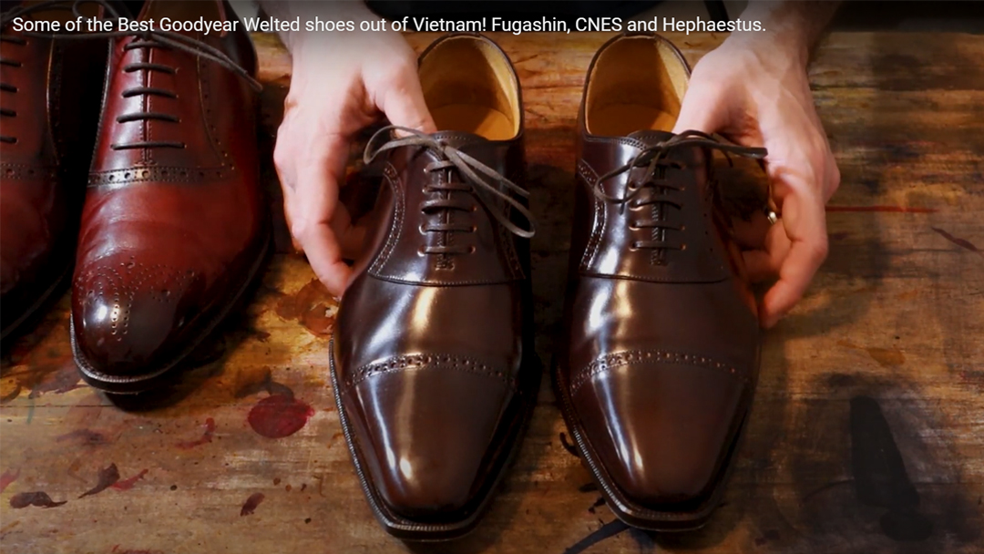 Some of the Best Goodyear Welted shoes out of Vietnam! Fugashin, CNES ...