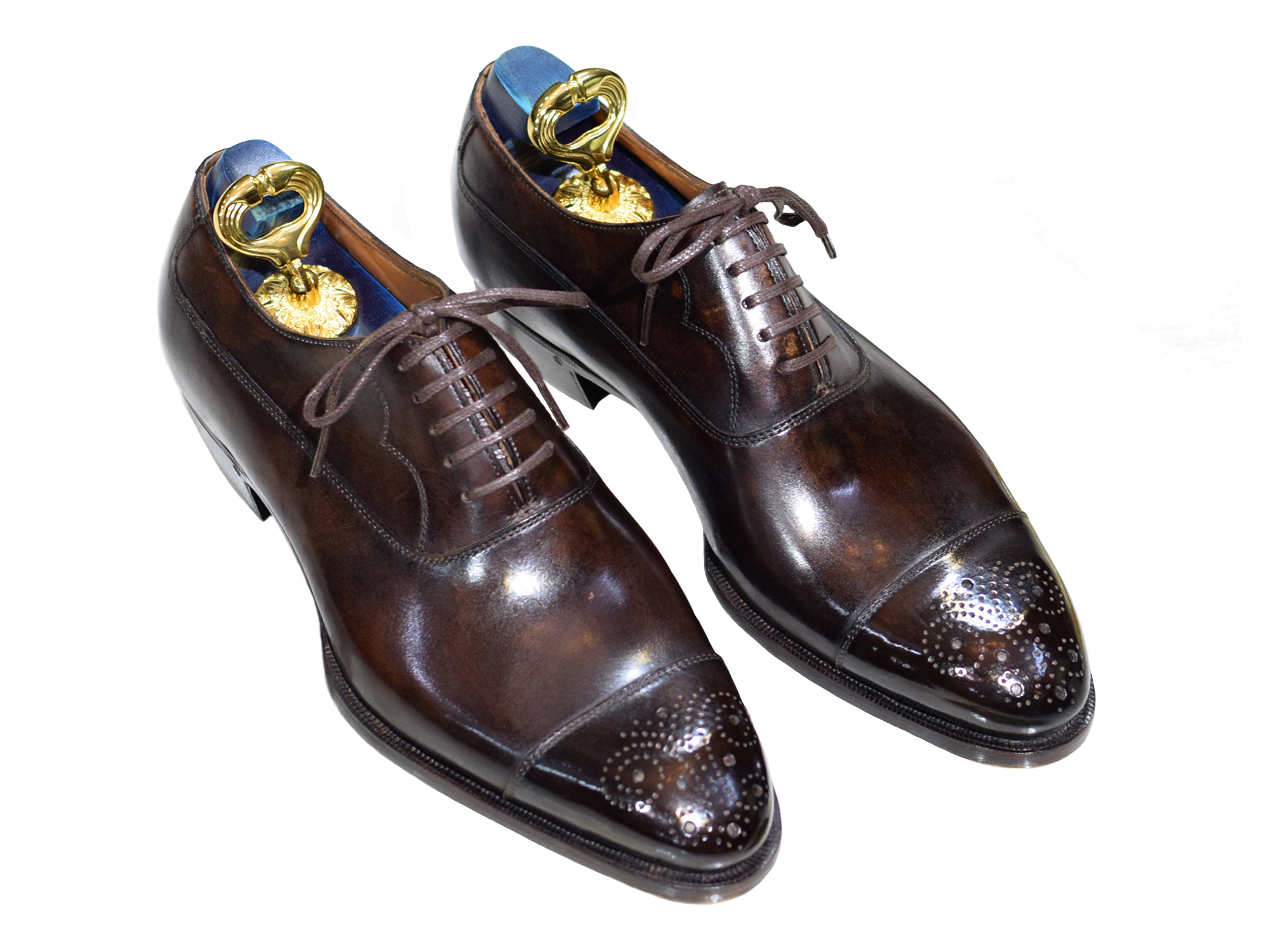 MTO Butterfly Balmoral Captoe Shoes