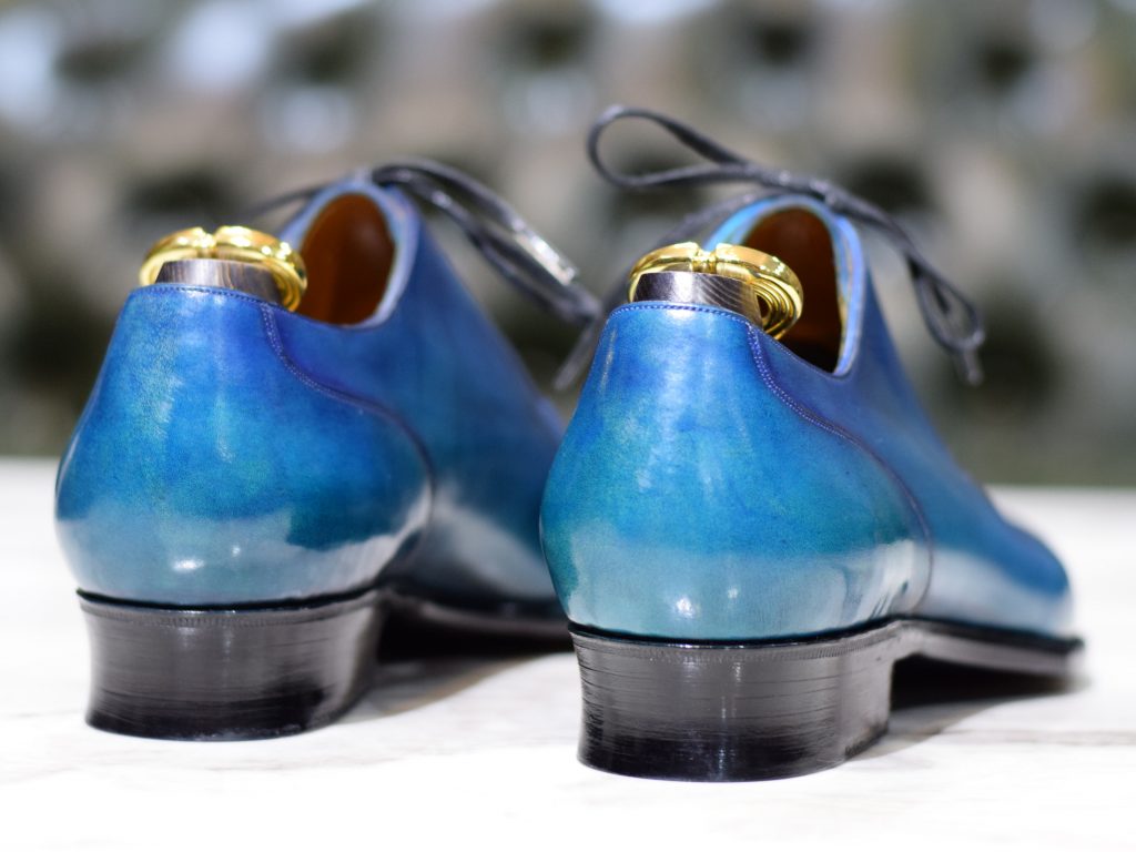 【試着のみ】BEAUTIFUL SHOES SLIT SHOES 25cm SFE2640 Men's Crossover Work MaxTRAX® Soft Toe Dress Shoe