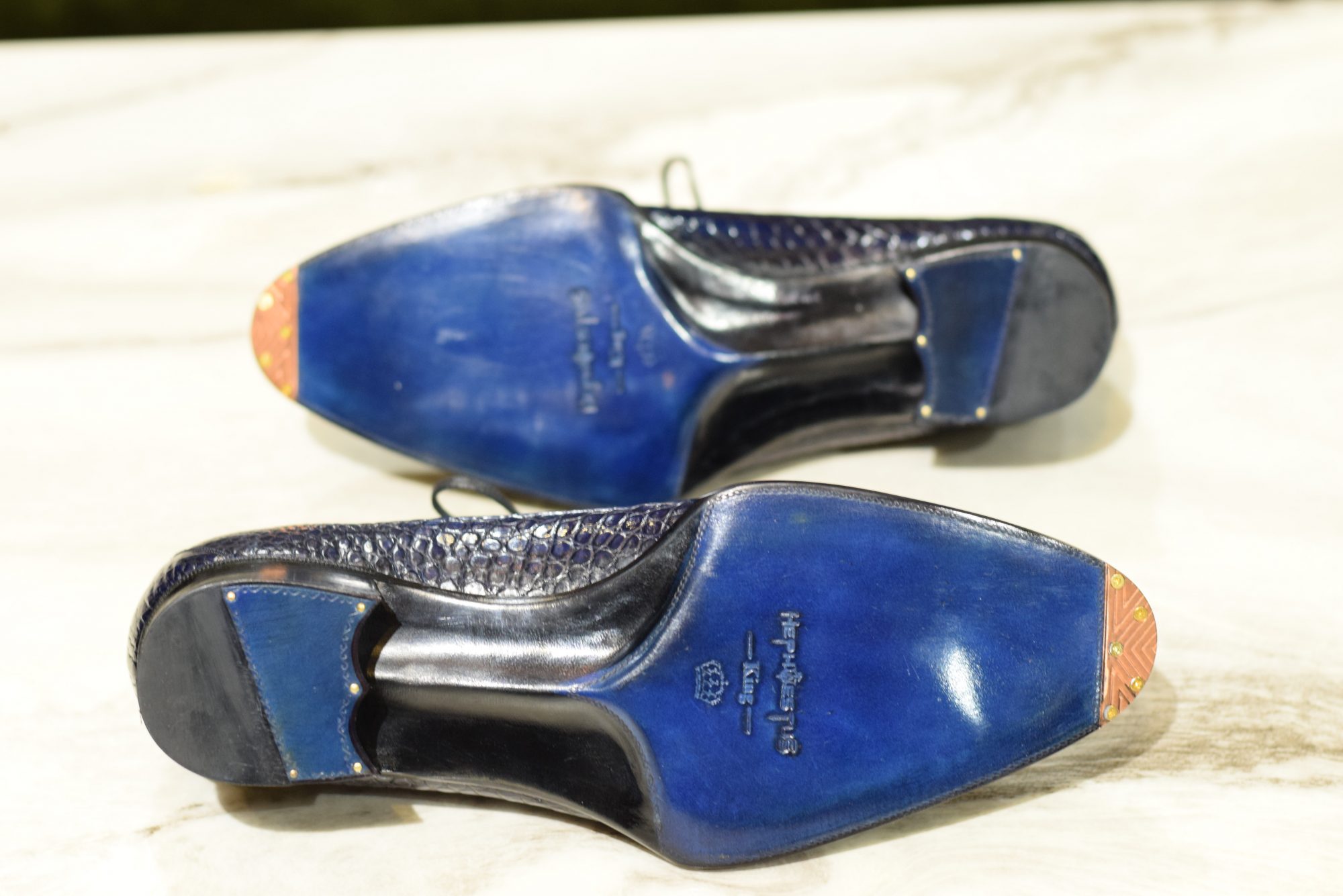 MTO Crocodile adelaide shoes - Optimum line