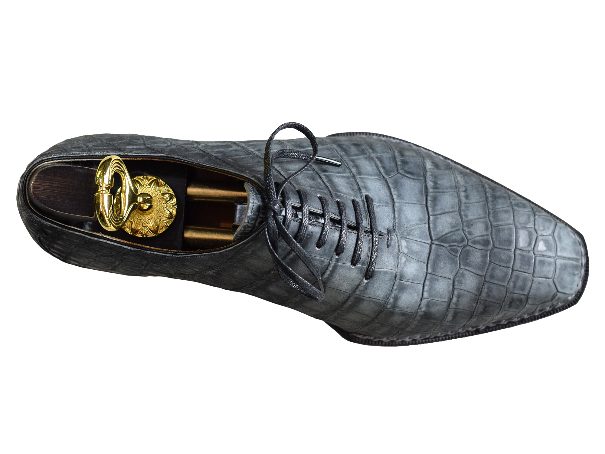 |Premium| MTM Nubuck crocodile wholecut shoes