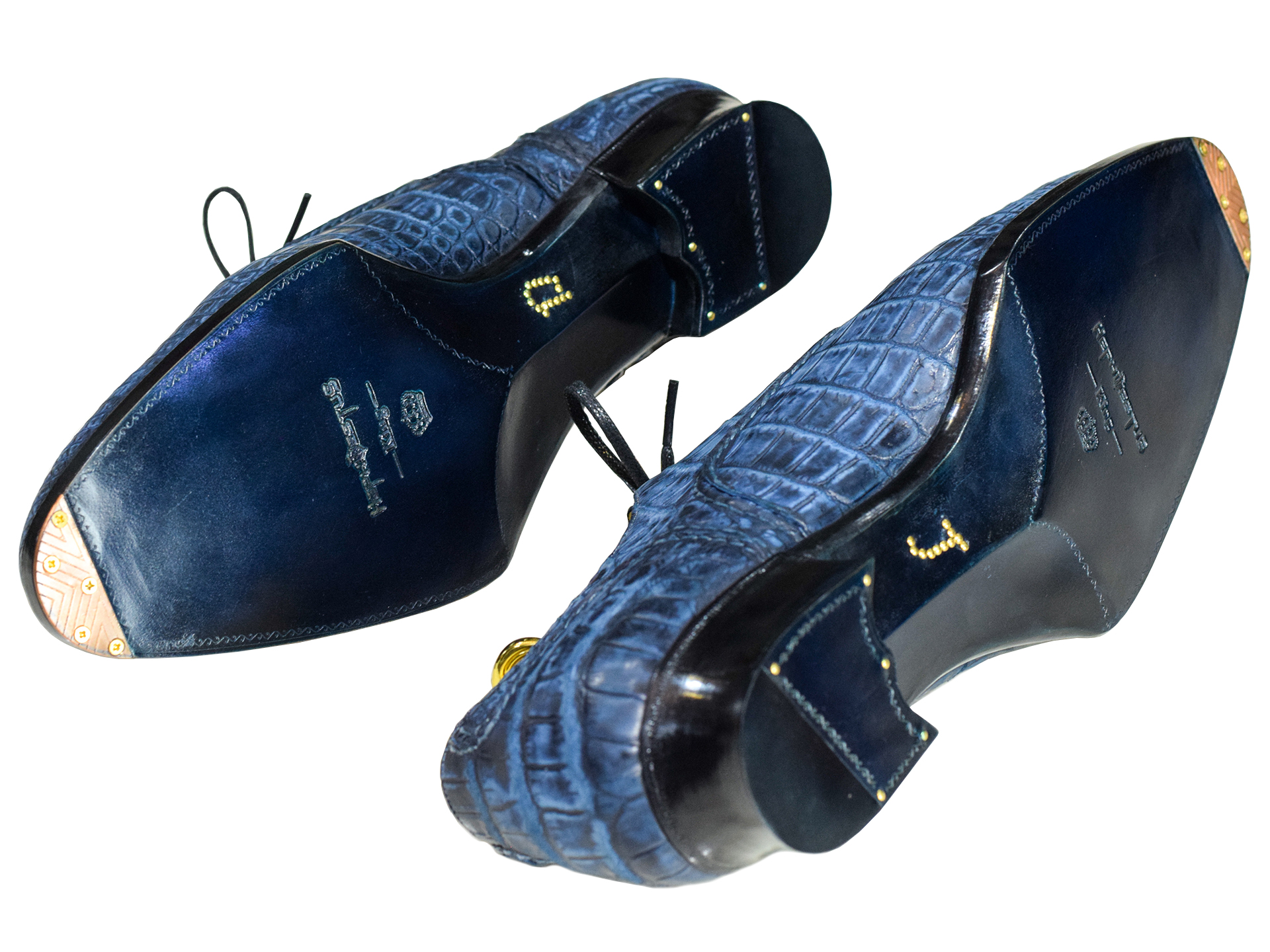 MTO Oxford Plain toe Shoes exotic leather - Optimum line