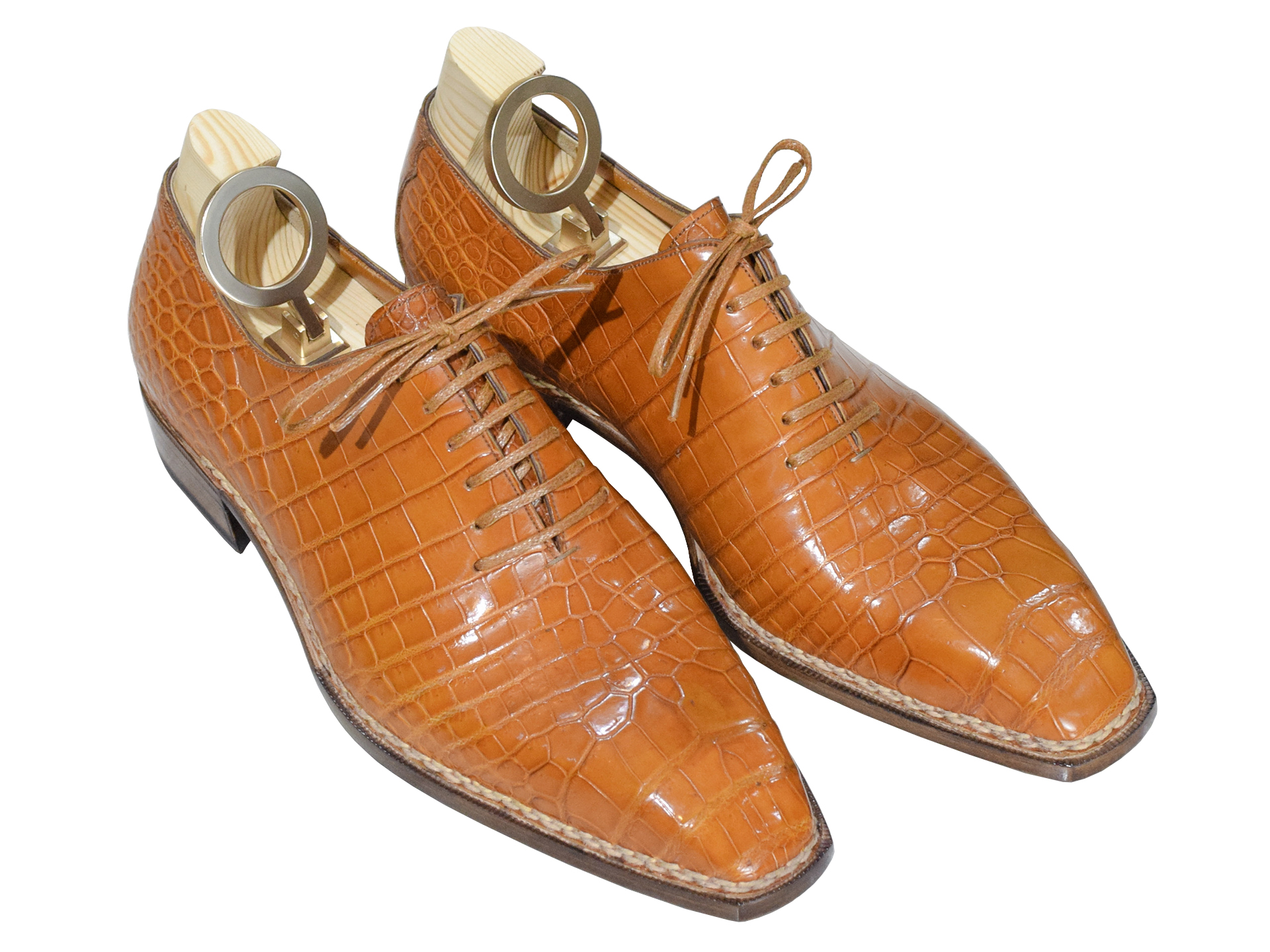MTO Wholecut crocodile shoes - 270 Norwegian welt