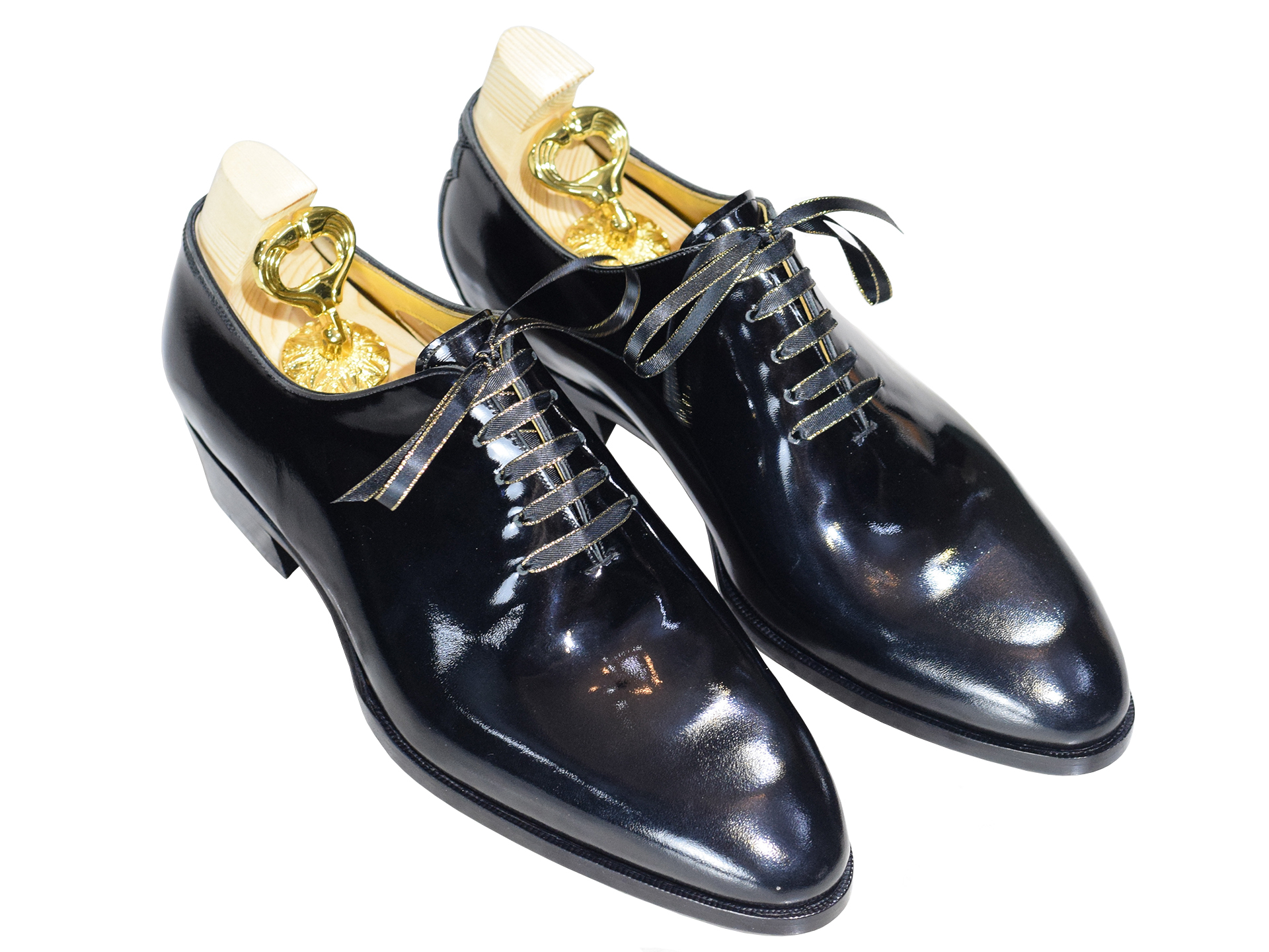 MTO wholecut shoes - Tuxedo dress shoes