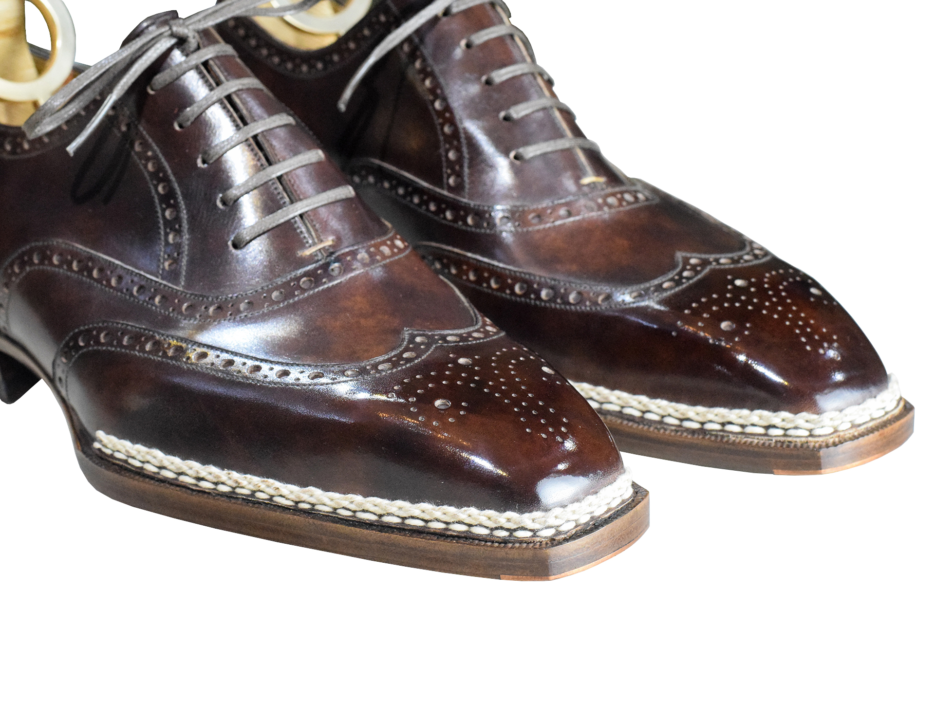 MTO Oxford Wingtip full brogue shoes - Premium line