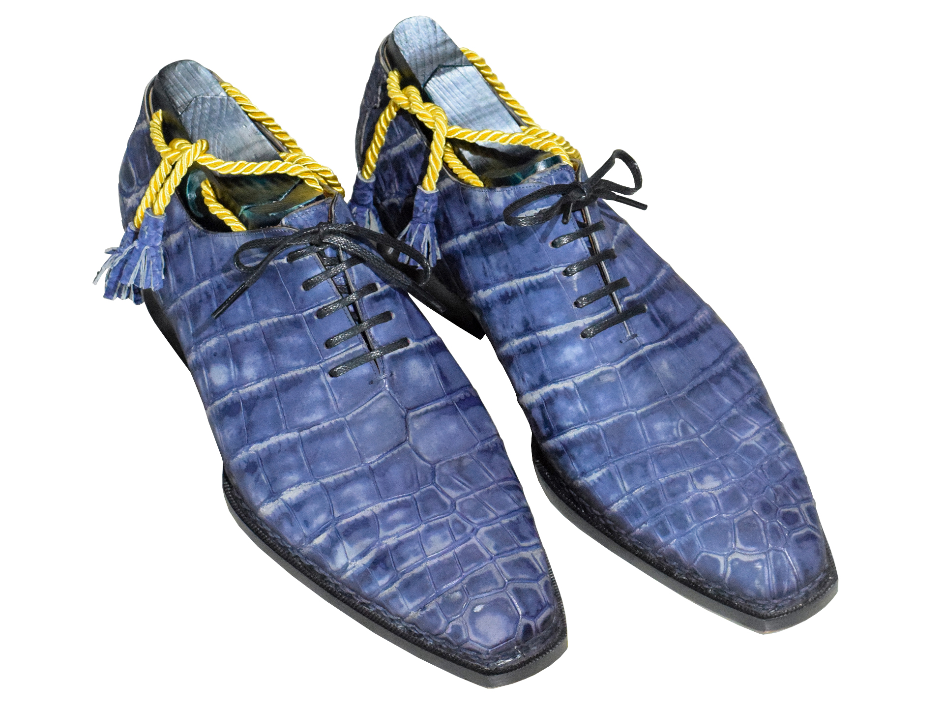 MTO nubuck crocodile wholecut shoes – Premium line