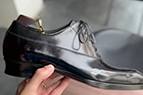 MTO Balmoral plain toe shoes - Shell cordovan leather
