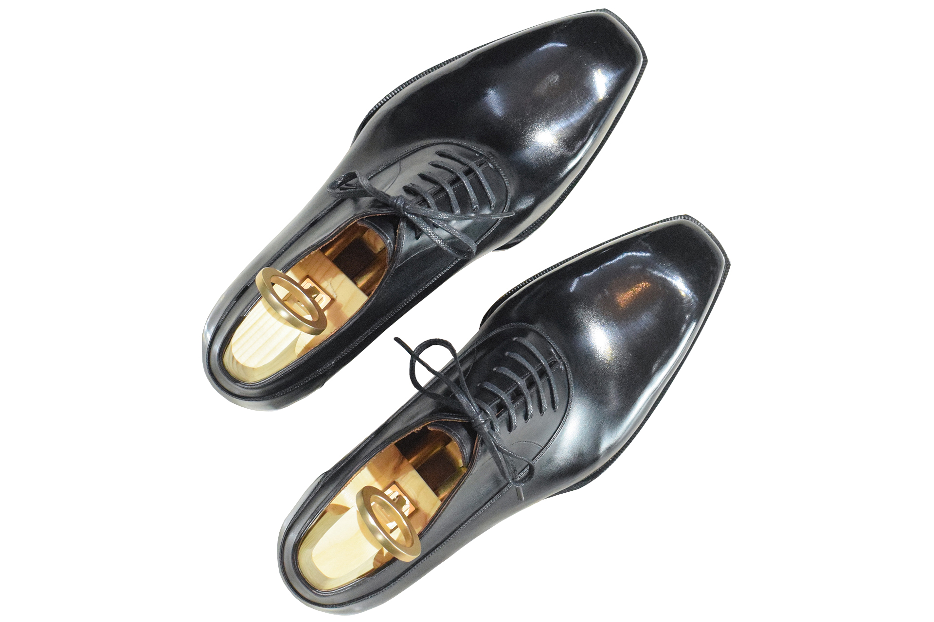 MTO oxford Balmoral Plain toe shoes - Premium line
