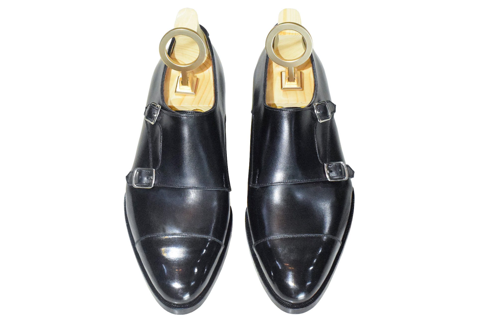 MTO Double monkstrap captoe shoes - Basic line