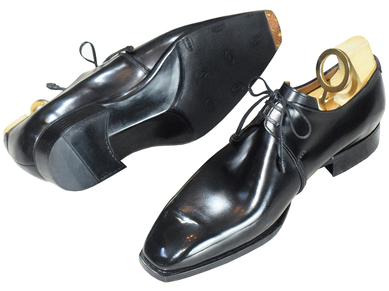 Derby Plain Toe Shoes 2 Eyelets – Premium Line