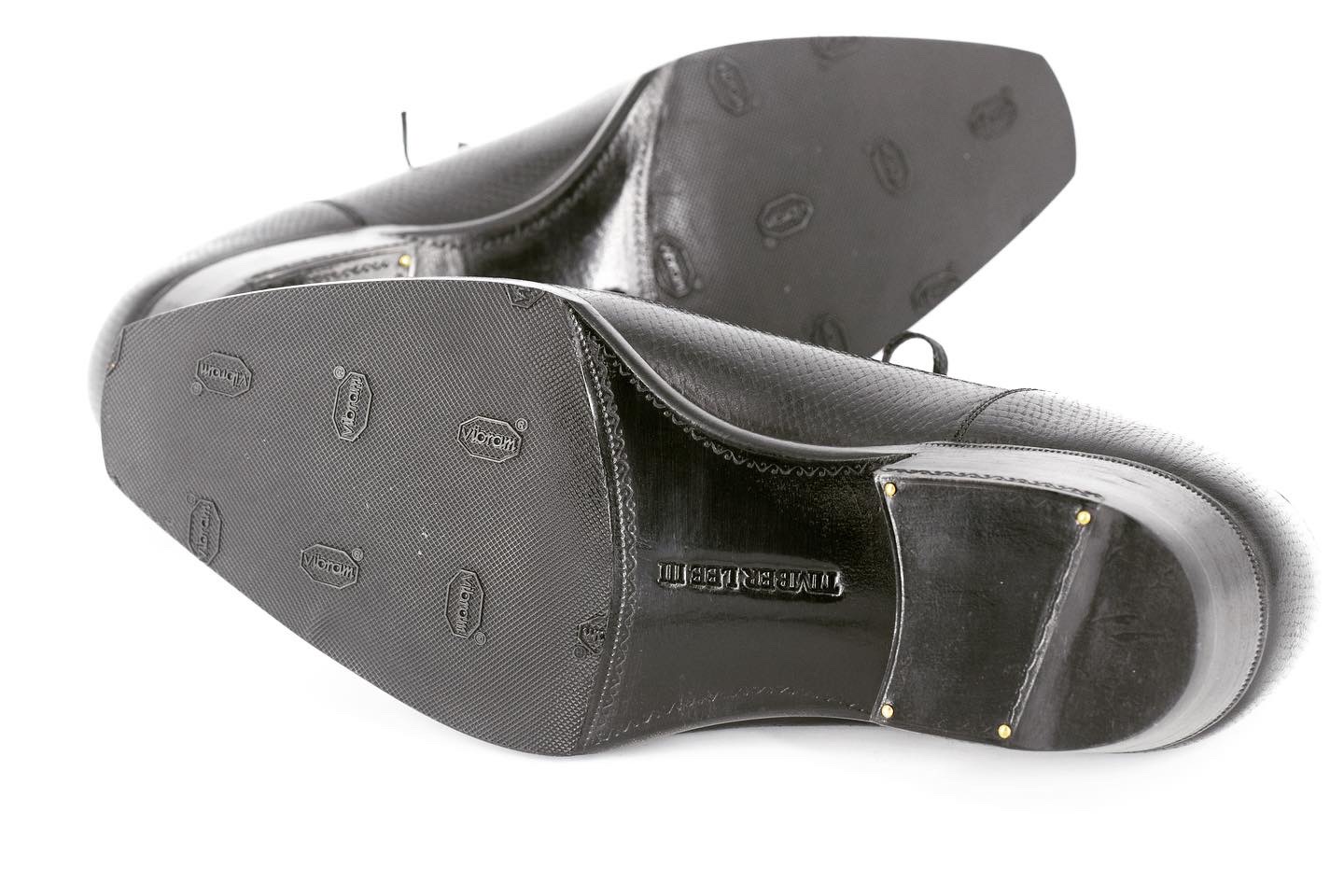 MTO Derby Split Toe Shoes - Hatchgrain Leather