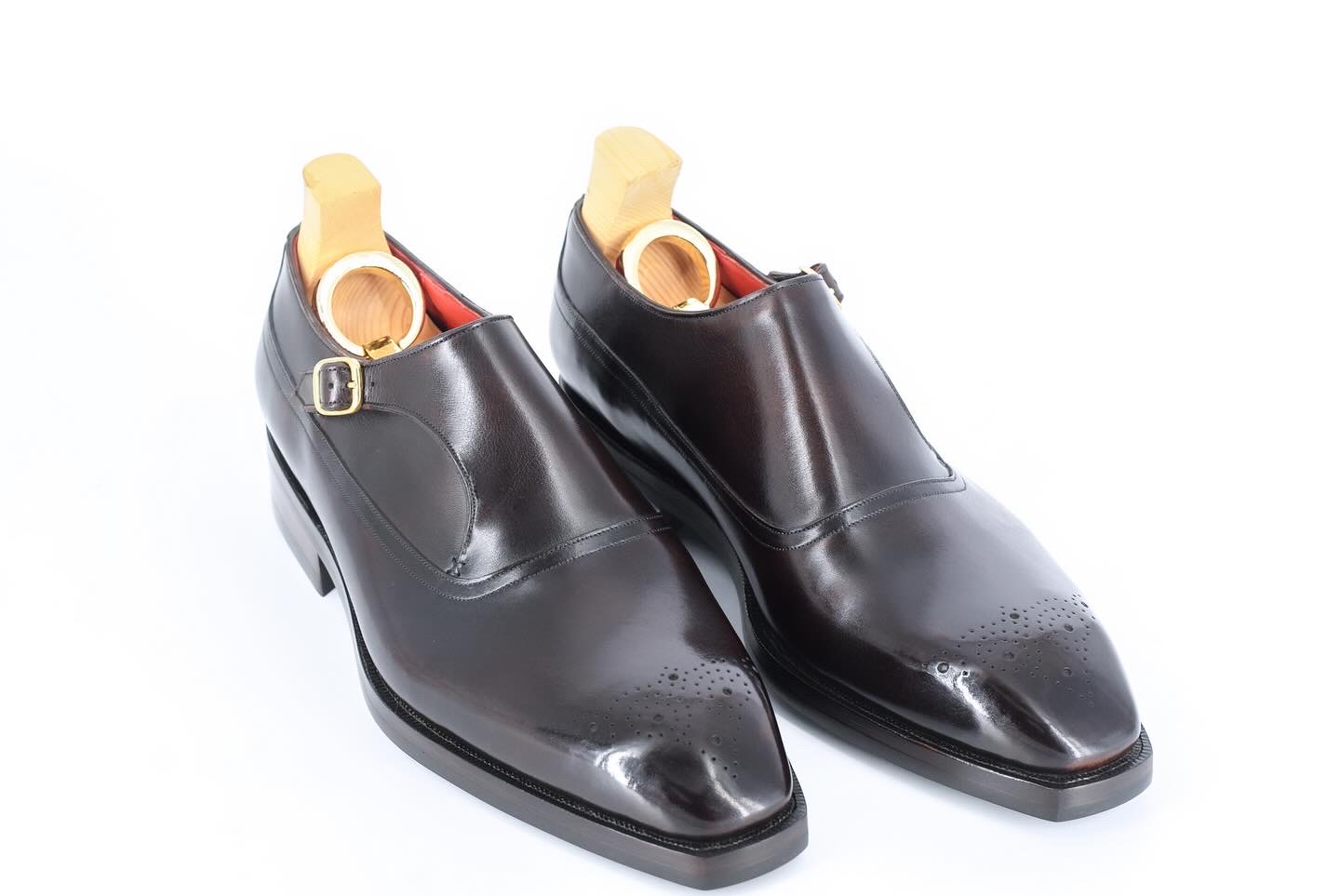 MTO Single Monkstrap Balmoral Shoes - Basic line