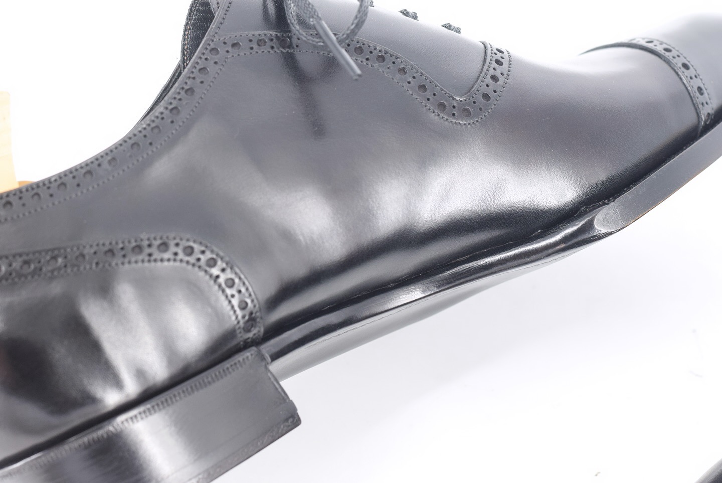 MTO Adelaide Captoe shoes semi brogue - Optimum line