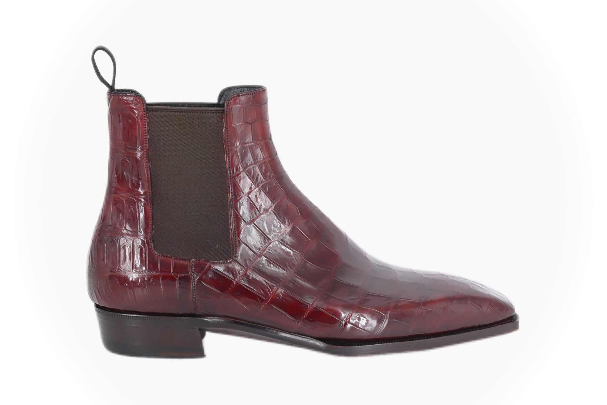MTO Chelsea boots – Genuine crocodile leather