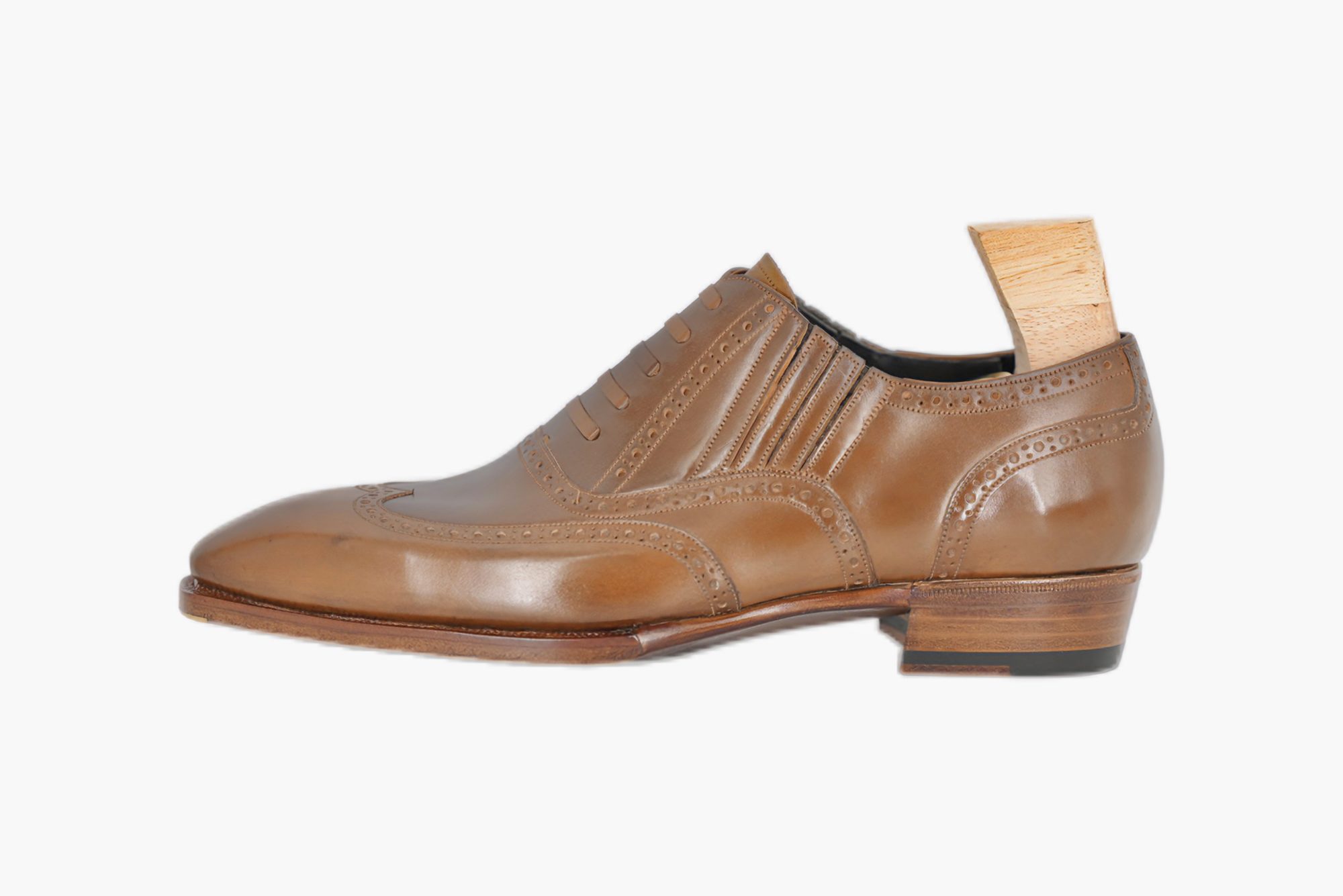 MTO optimum Lazyman loafers - Shell cordovan