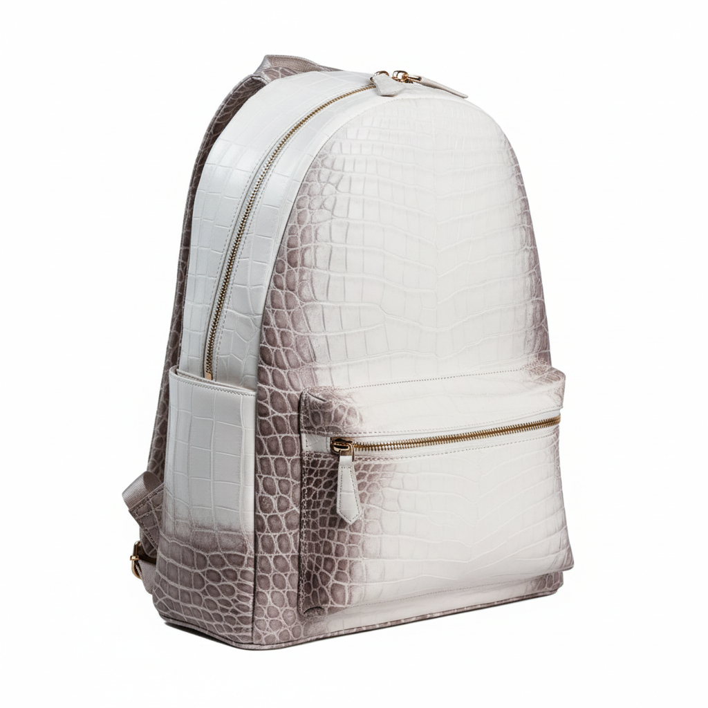 Himalaya Crocodile leather Backpack
