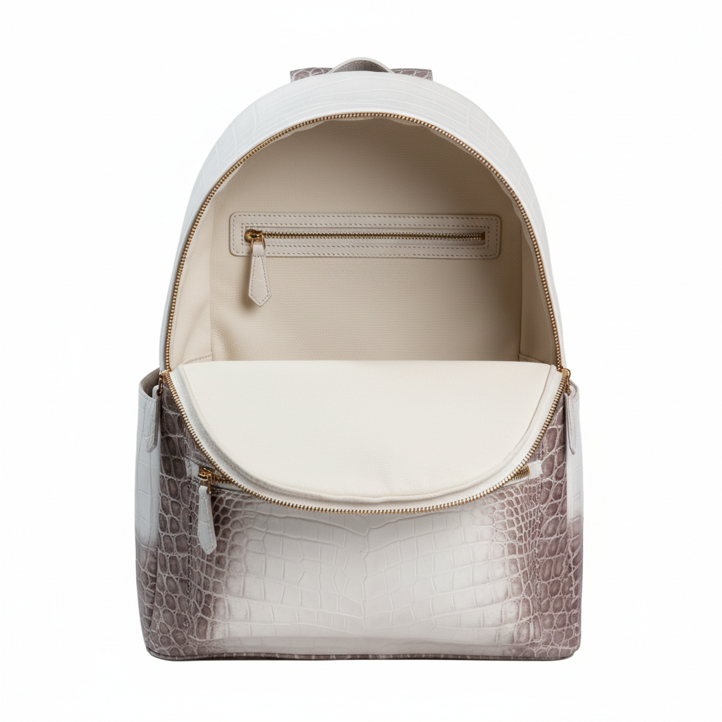 Himalaya Crocodile leather Backpack