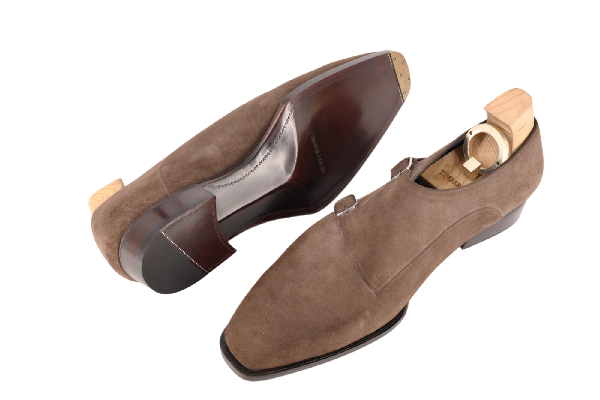 MTO One-piece Double monkstrap shoes - Premium line