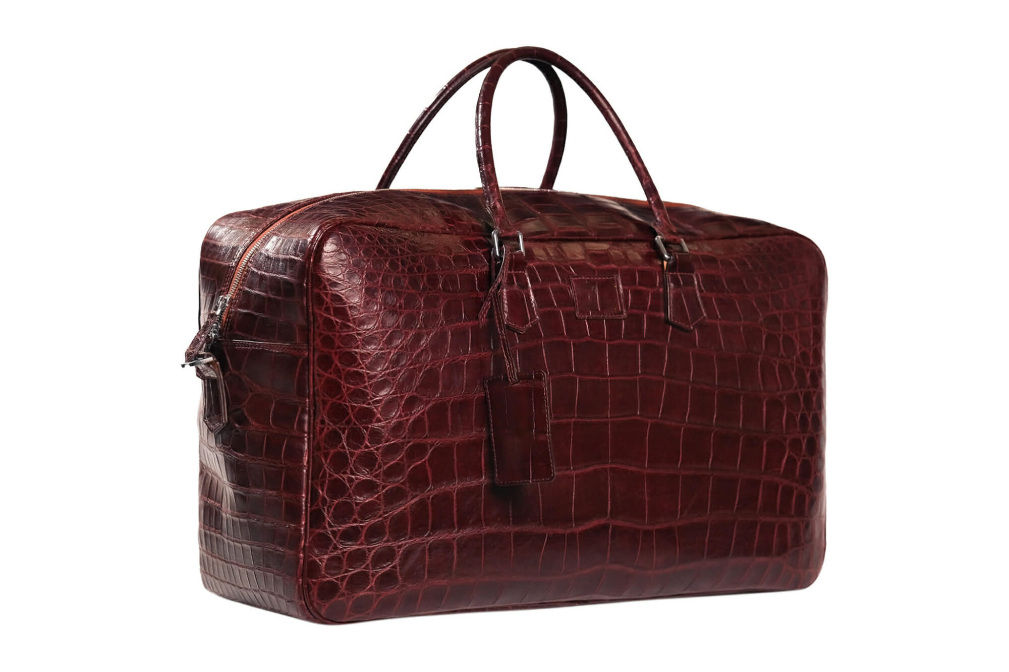 handcraft Duffle Bags -Giant Crocodile leather