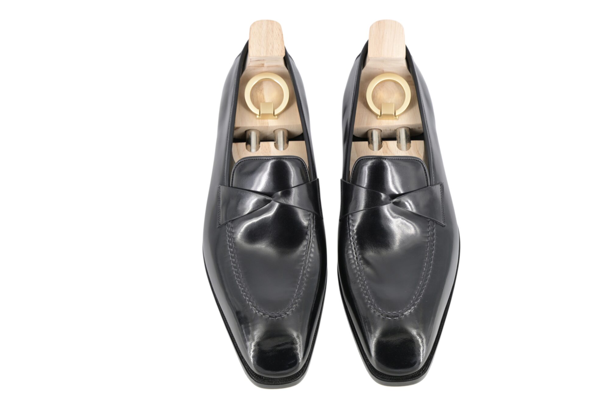 MTO handcrafted shell cordovan Butterfly Loafers