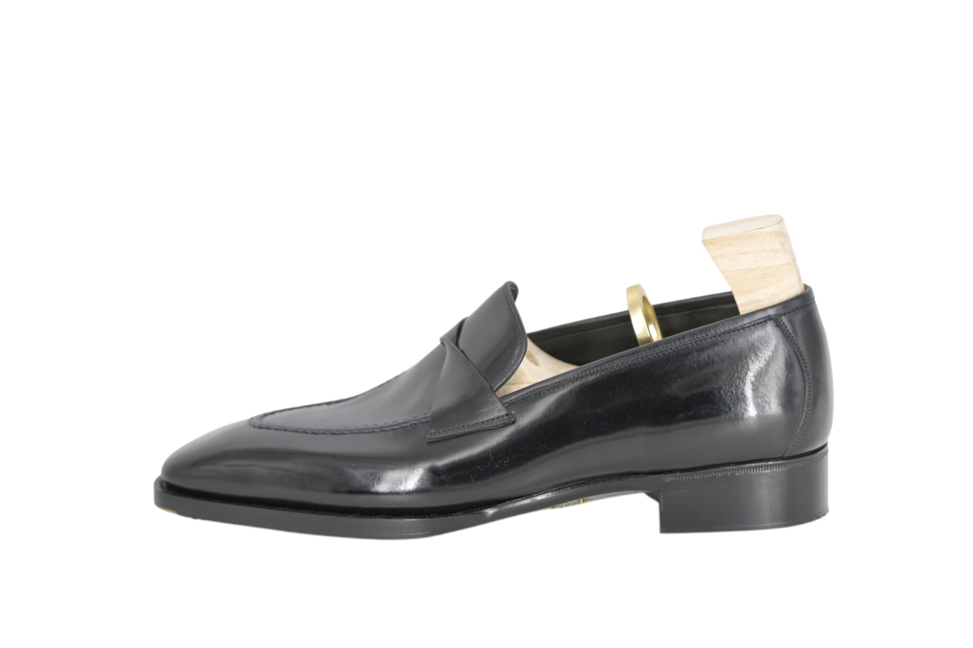 MTO handcrafted shell cordovan Butterfly Loafers