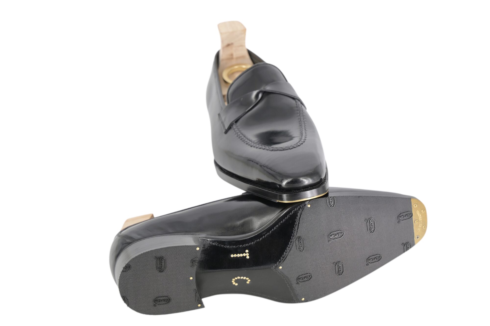 MTO handcrafted shell cordovan Butterfly Loafers