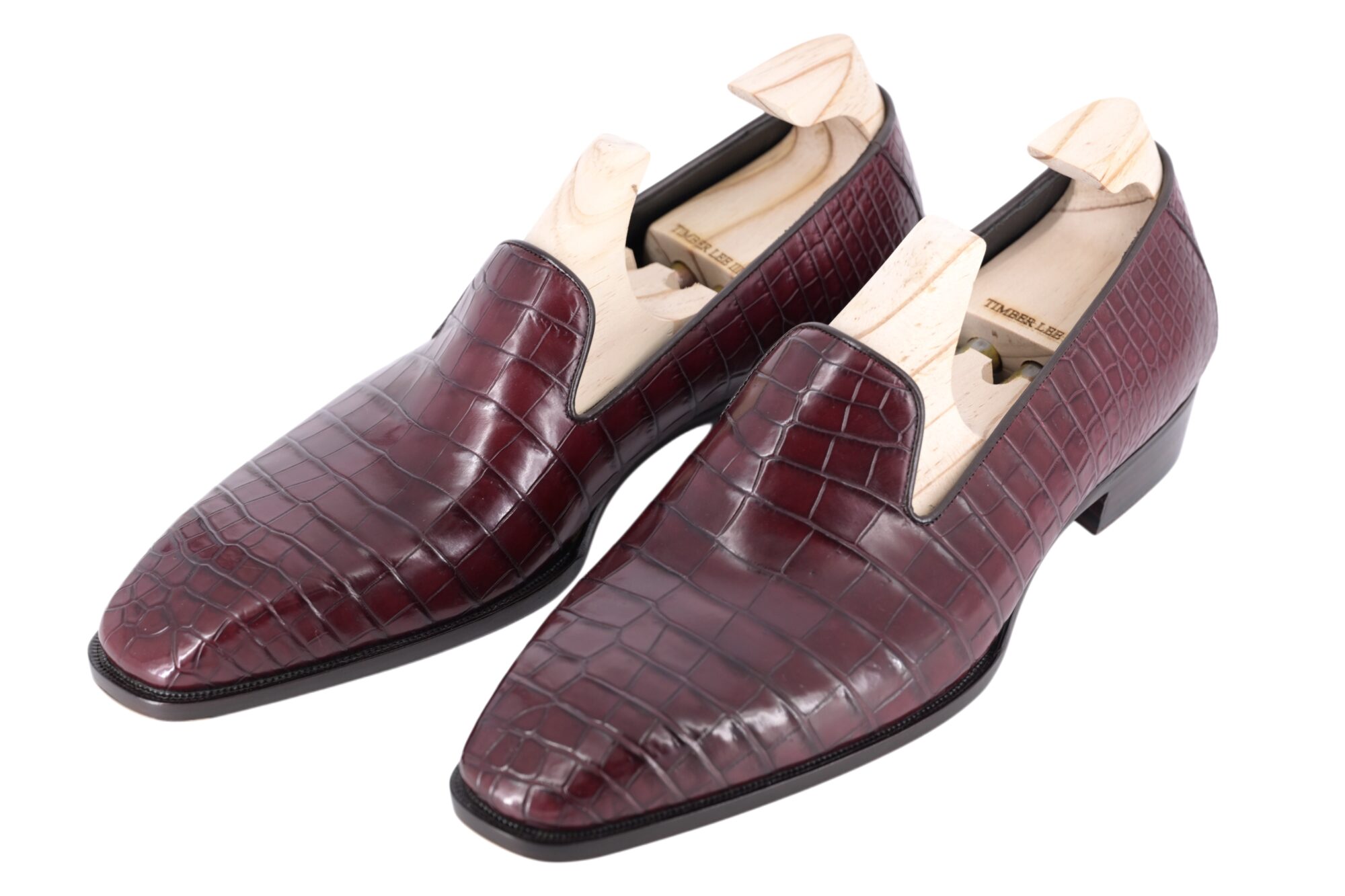 MTO handcrafted wholecut loafers - Crocodile leather