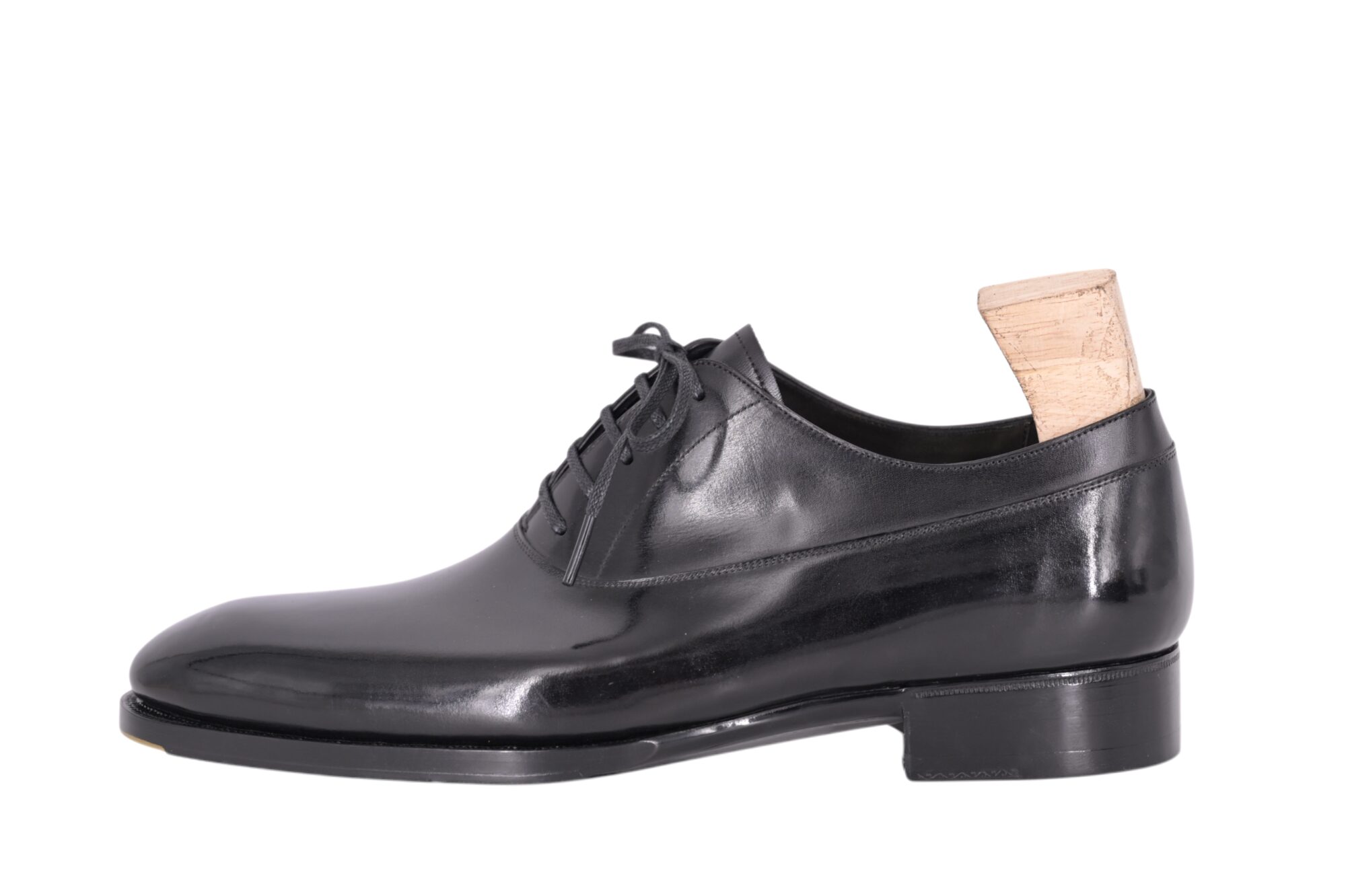 MTO Oxford Balmoral Plain Toe Shoes - premium line