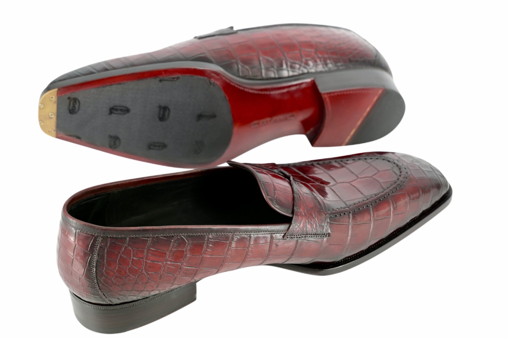 MTO handcrafted butterfly Loafers – Exotic leather