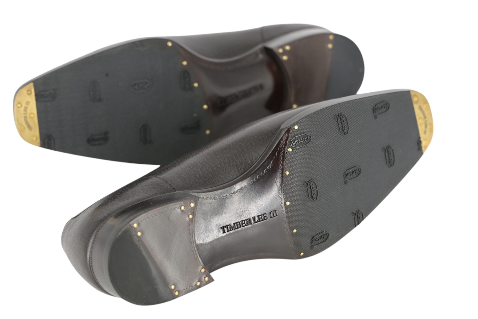 MTO handcrafted derby split toe shoes - Peccary leather
