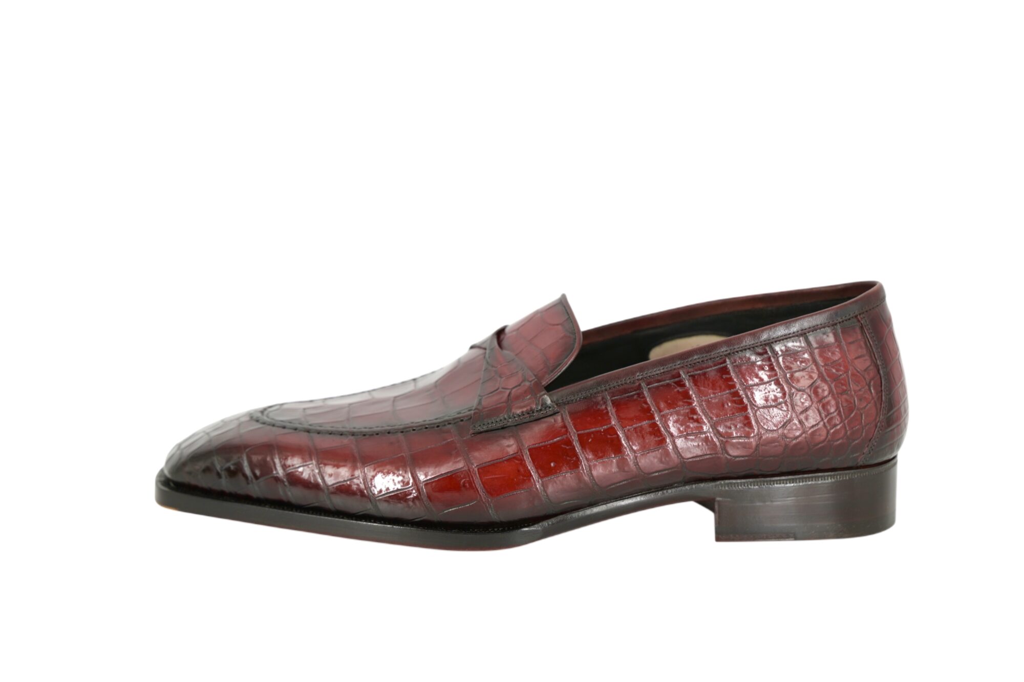 MTO handcrafted butterfly Loafers – Exotic leather