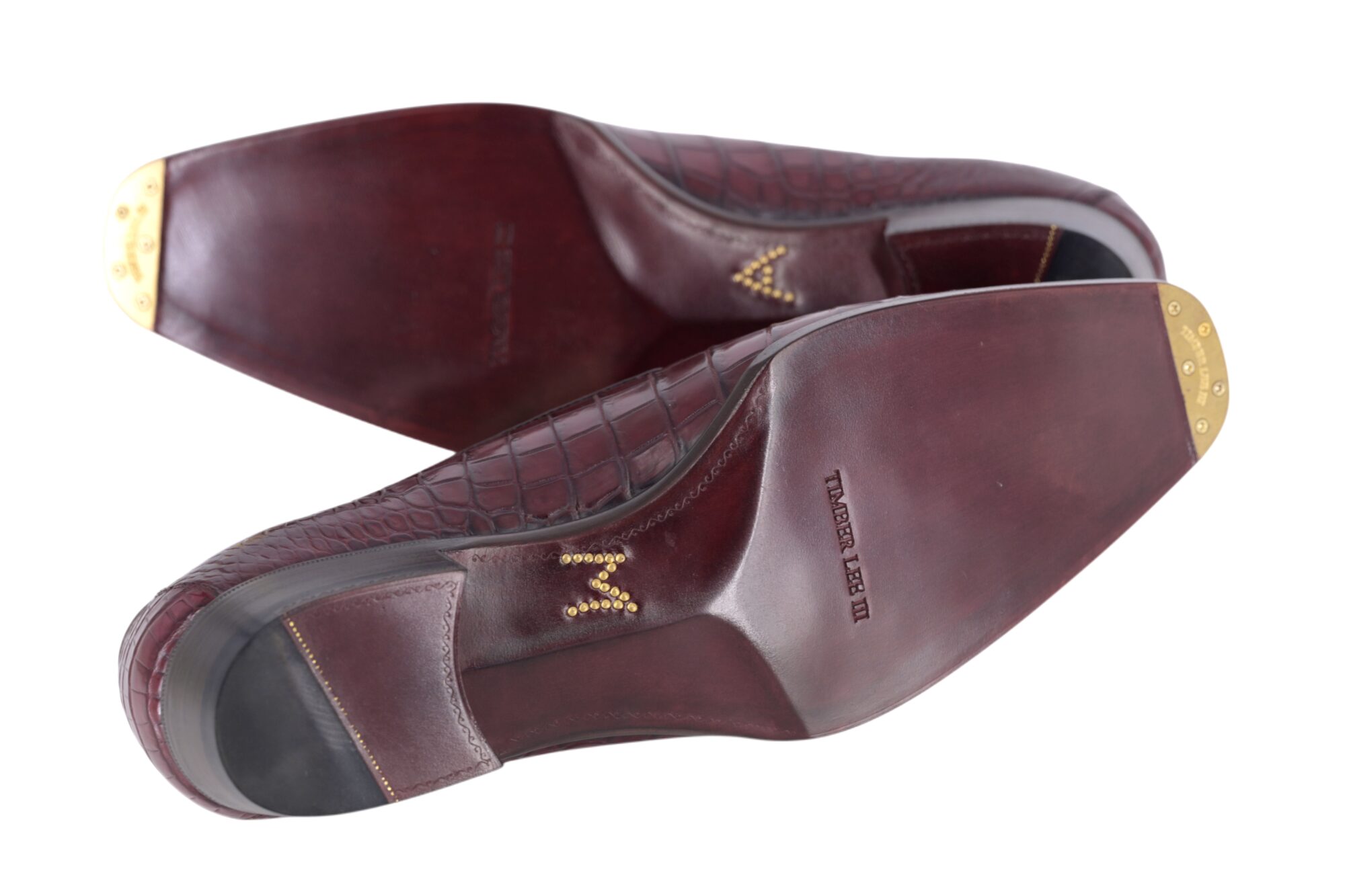 MTO handcrafted wholecut loafers - Crocodile leather