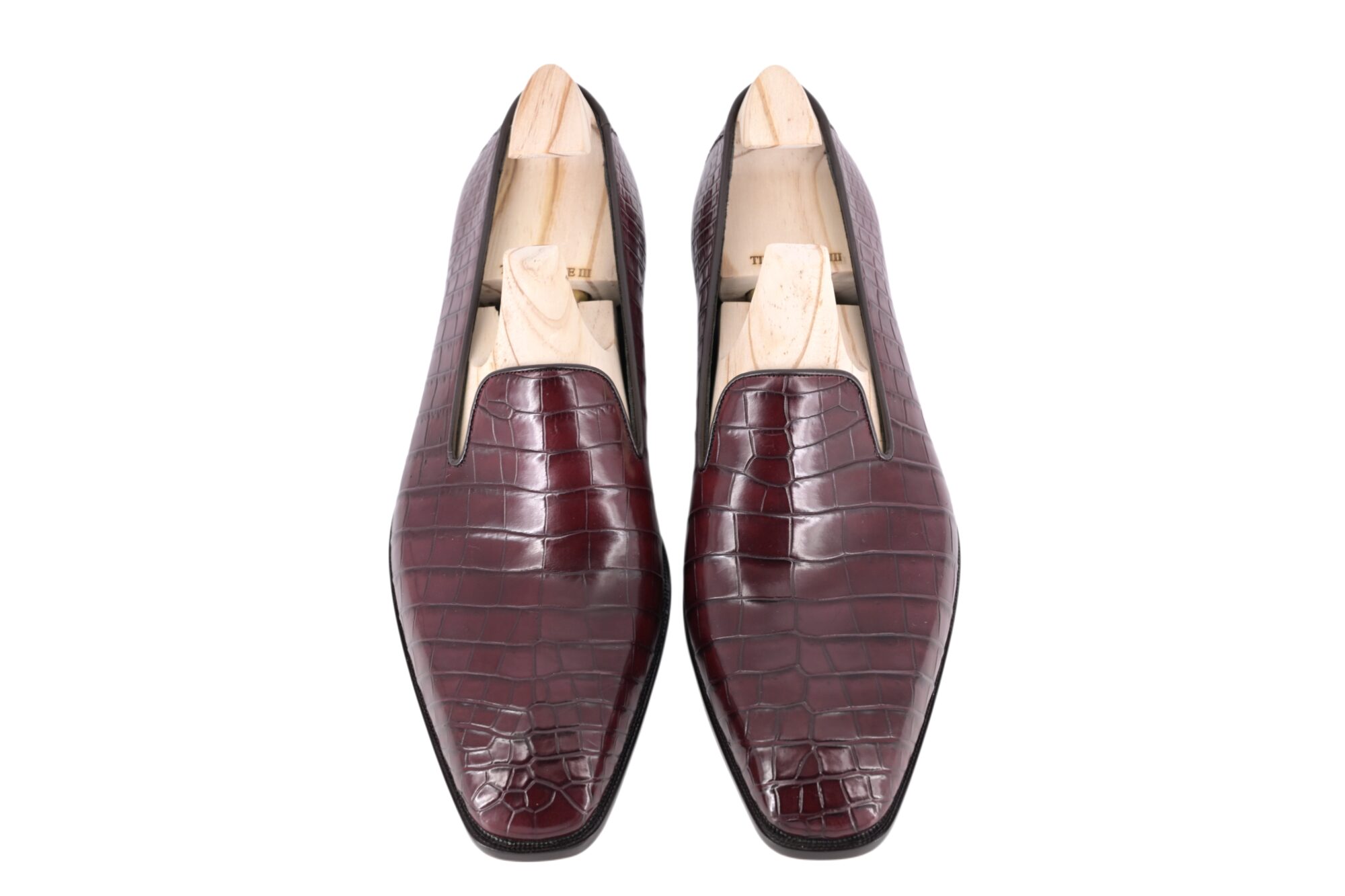 MTO handcrafted wholecut loafers - Crocodile leather