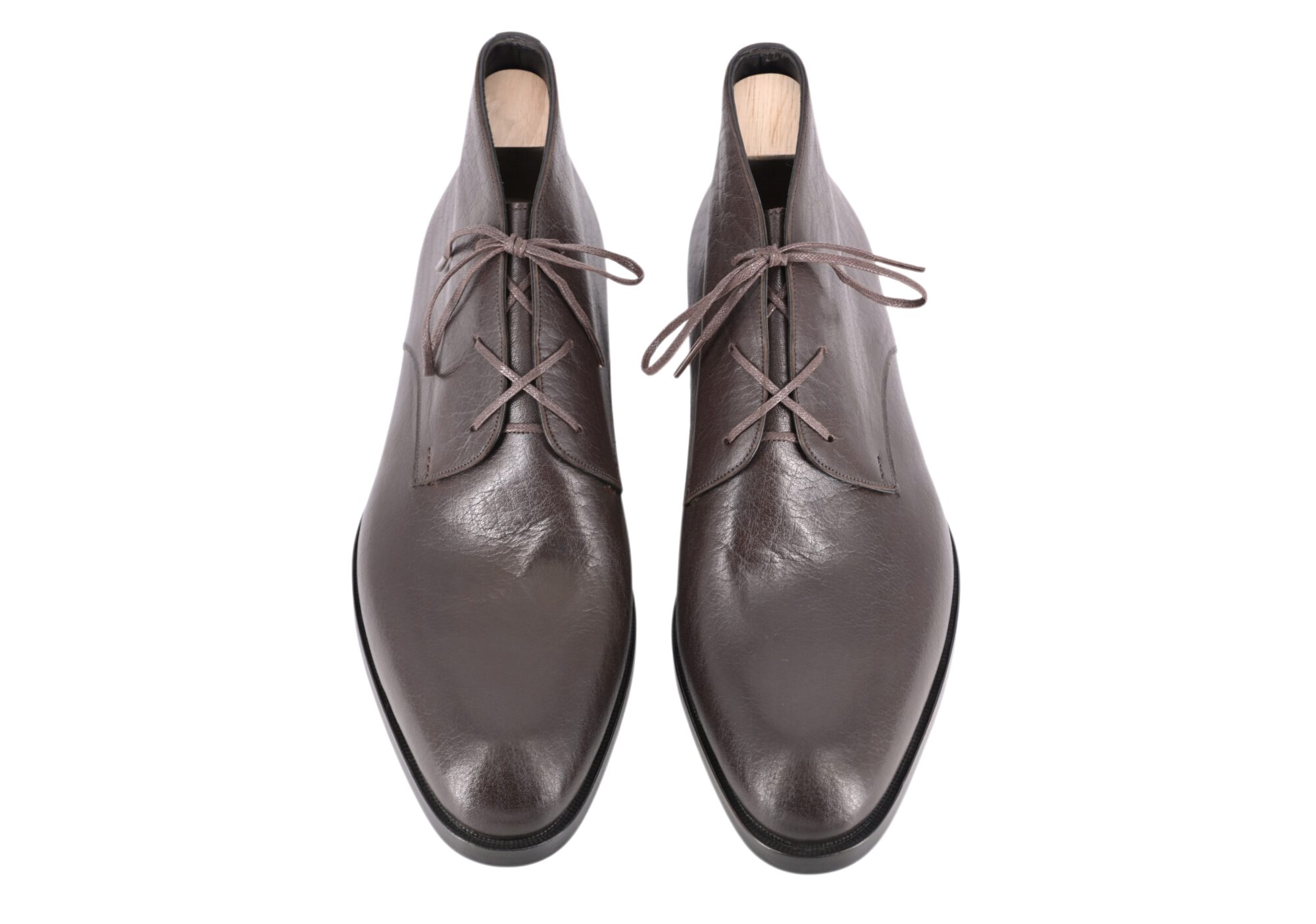 MTO Derby Plain Toe Boots 3 eyelets - Premium