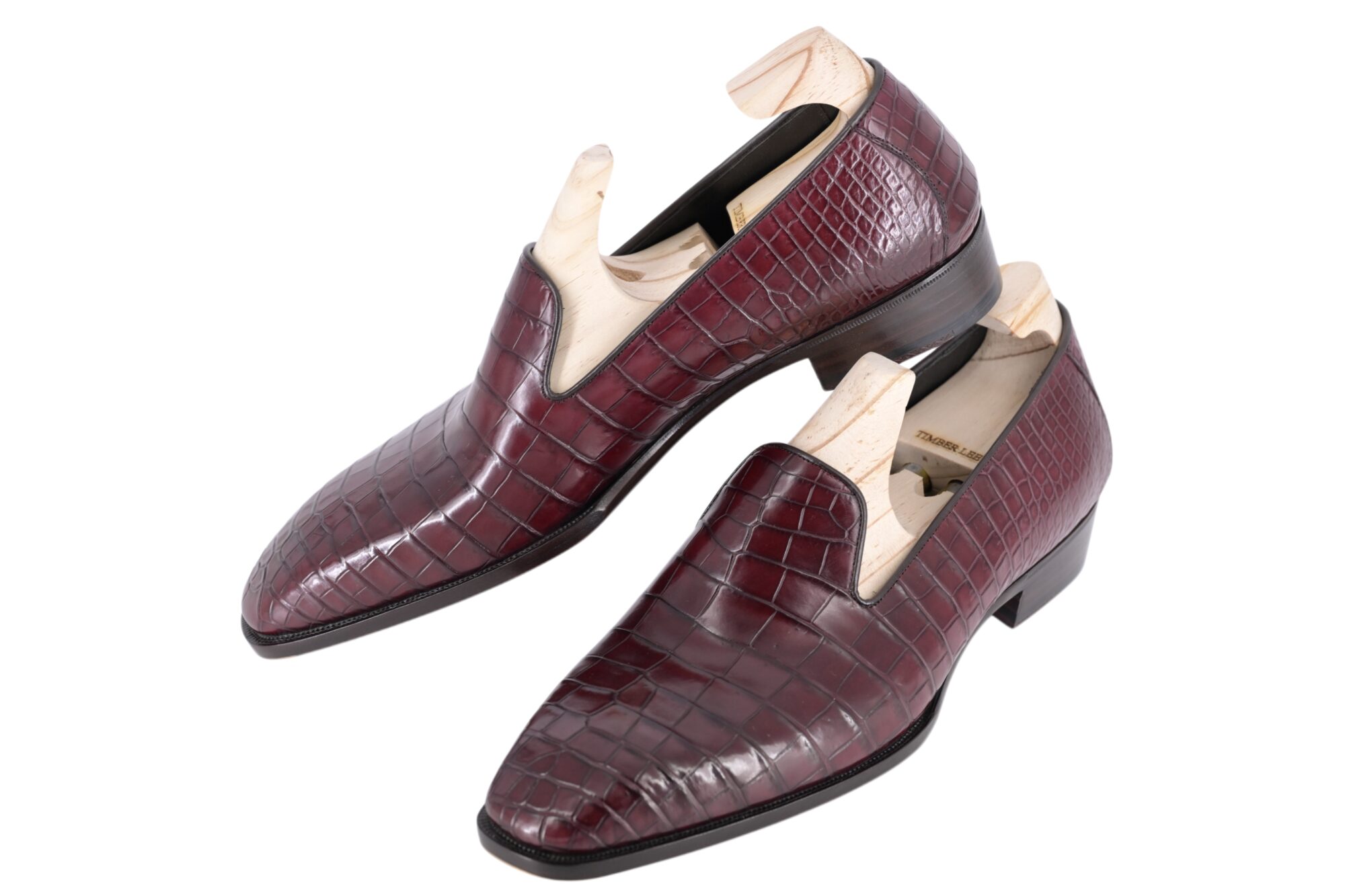 MTO handcrafted wholecut loafers - Crocodile leather
